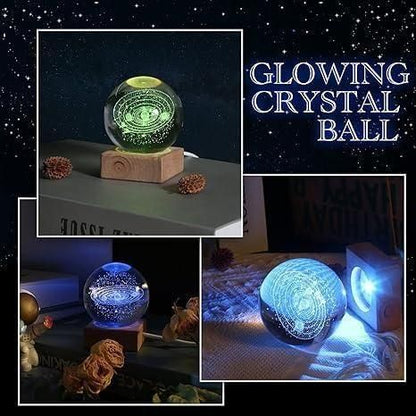 3D Crystal Lamp Ball(Assorted Design)™