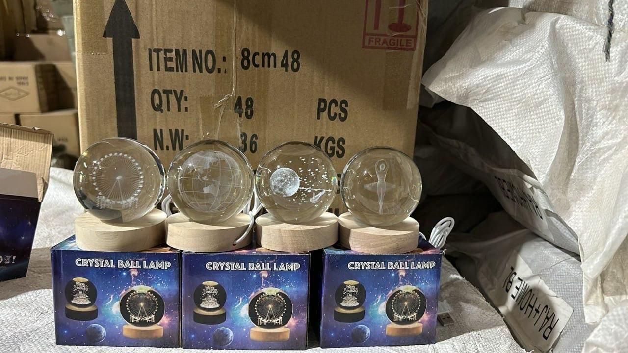 3D Crystal Lamp Ball(Assorted Design)™